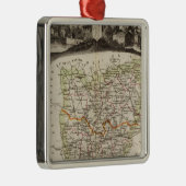 Bossen, districtsgrenzen metalen ornament (Rechts)