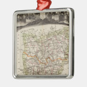 Bossen, districtsgrenzen metalen ornament (Links)