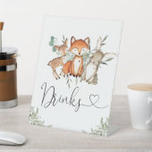 Bossen Drinken Baby shower Reclamebord Met Voetstuk (Insitu)