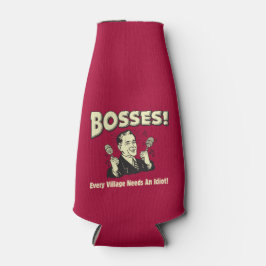 Bossen: Elk dorp heeft een idioot nodig Flesjeskoeler