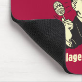 Bossen: Elk dorp heeft een idioot nodig Muismat (Hoek)