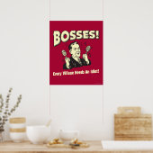 Bossen: Elk dorp heeft een idioot nodig Poster (Keuken)