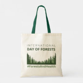 Bossen en de Internationale dag van de gezondheid  Tote Bag (Achterkant)