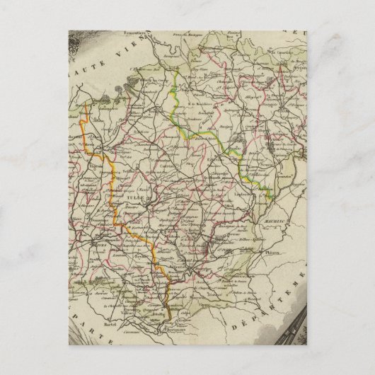 Bossen en landschappen briefkaart (Voorkant)