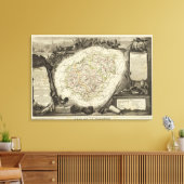 Bossen en landschappen canvas afdruk (Insitu (Woonkamer))