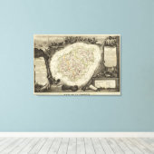Bossen en landschappen canvas afdruk (Insitu (Houten vloer))