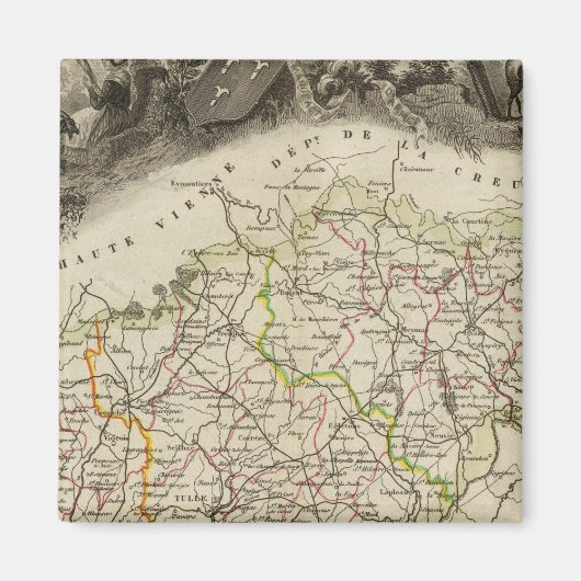 Bossen en landschappen magneet (Voorkant)