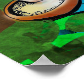 Bossen en paddenstoelen poster (Hoek)