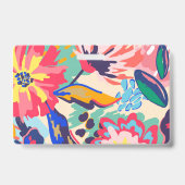 Bossen en rozen badge (Achterkant)