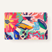 Bossen en rozen badge (Voorkant)