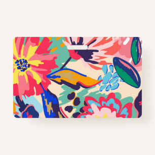 Bossen en rozen badge