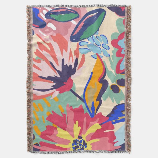 Bossen en rozen deken (Voorkant Verticaal)