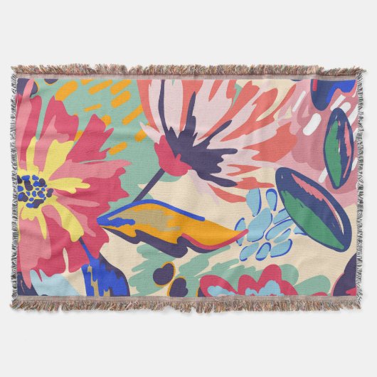 Bossen en rozen deken (Voorkant)