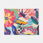 Bossen en rozen deurmat (Voorkant)