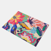 Bossen en rozen deurmat (Schuin)