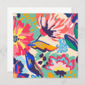 Bossen en rozen kaart (Voorkant / Achterkant)