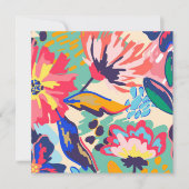 Bossen en rozen kaart (Voorkant)