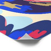 Bossen en rozen poster (Hoek)