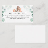 Bossen en Waterverf Eucalyptus  Informatiekaartje (Voorkant / Achterkant)