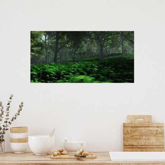 Bossen - Extreme Poster (Keuken)