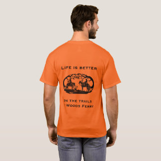 Bossen Ferry Horse Trails - Het leven is beter T-shirt