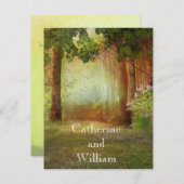 Bossen Forest Casual Elegant Outdoorbruilding Kaart (Voorkant / Achterkant)