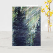 Bossen groen bos Abstract Kaart (Gele Bloem)