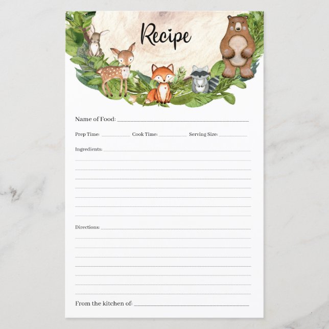 Bossen: groenhoutsliprecept (Voorkant)