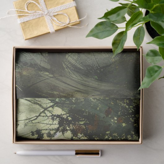 Bossen Heks Halloween Decoupage Tissuepapier (Geschenk)