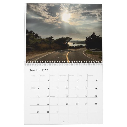 Bossen Hole Cape Cod. 2017 Fotokalender Kalender (Mar 2026)