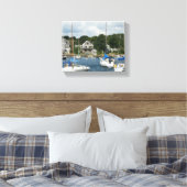 Bossen Hole Harbor Canvas Afdruk (Insitu (Slaapkamer))