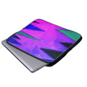 Bossen in de avond laptop sleeve (Voorkant onderkant)