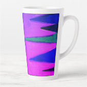 Bossen in de avond latte mok (Rechts)