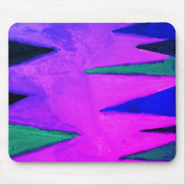 Bossen in de avond muismat