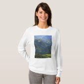 Bossen in de bosgebieden van Mangdue en Himalaya T-shirt (Voorkant volledig)