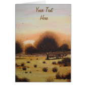 bossen in de herfst met zonneschijn Landschap gest (Voorkant)