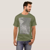 Bossen in de mist t-shirt (Voorkant volledig)