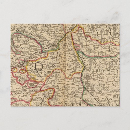 Bossen in Duitsland Briefkaart (Voorkant)