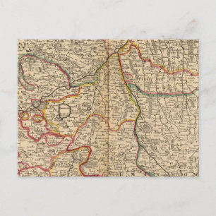 Bossen in Duitsland Briefkaart