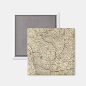 Bossen in Frankrijk Magneet (Voorkant / Achterkant)