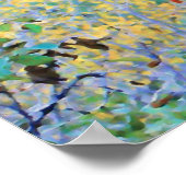 Bossen in het najaar poster (Hoek)