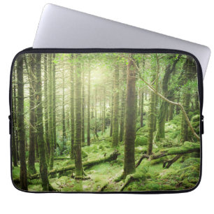 Bossen in het Nationaal Park Killarney   Kerry, Ie Laptop Sleeve