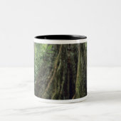 Bossen in het regenwoud, Corcovado Tweekleurige Koffiemok (Center)