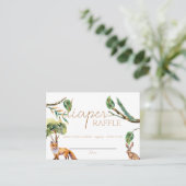 Bossen | Kaart voor luierspoeling | Wh. Plaatskaartje (Staand voorkant)