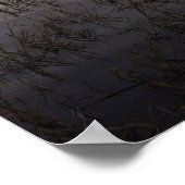 Bossen Memorial Bridge op Sunset in Beaufort Poste Poster (Hoek)