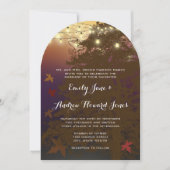 Bossen met bruine mazelen kaart (Voorkant)