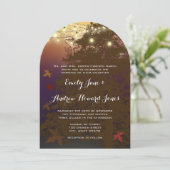 Bossen met bruine mazelen kaart (Staand voorkant)