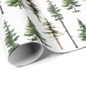 Bossen met dennensparren cadeaupapier (Rol Hoek)