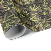 Bossen met een bamboe. cadeaupapier (Rol Hoek)