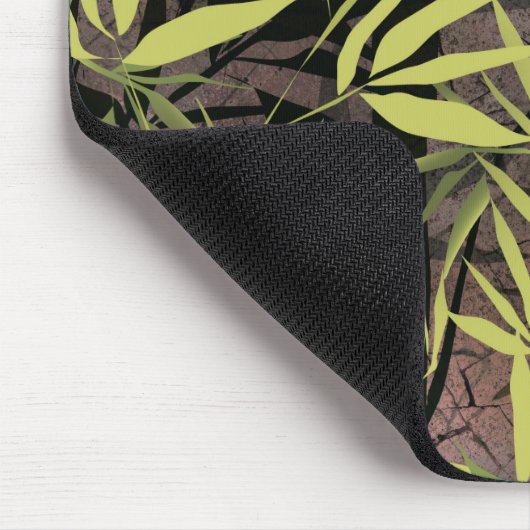 Bossen met een bamboe. muismat (Hoek)